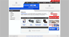 Desktop Screenshot of consolidatedparts.com